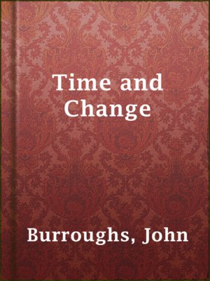 cover image of Time and Change